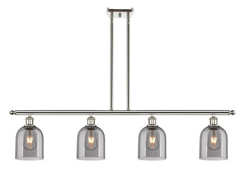 Ballston Four Light Island Pendant in Polished Nickel (405|516-4I-PN-G558-6SM)