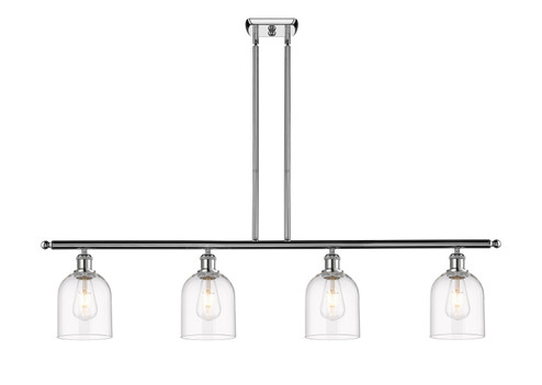 Ballston Four Light Island Pendant in Polished Chrome (405|516-4I-PC-G558-6CL)