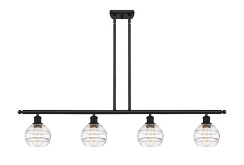 Ballston LED Island Pendant in Matte Black (405|516-4I-BK-G556-6CL)