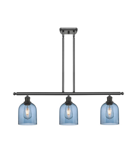 Ballston Three Light Island Pendant in Oil Rubbed Bronze (405|516-3I-OB-G558-6BL)