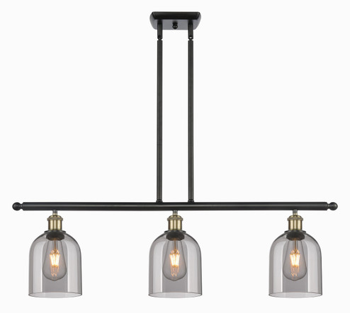 Ballston Three Light Island Pendant in Black Antique Brass (405|516-3I-BAB-G558-6SM)