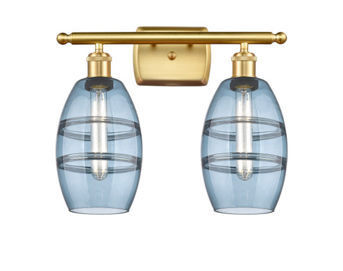 Ballston LED Bath Vanity in Satin Gold (405|516-2W-SG-G557-6BL)