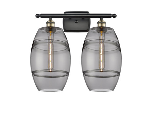 Ballston LED Bath Vanity in Black Antique Brass (405|516-2W-BAB-G557-8SM)
