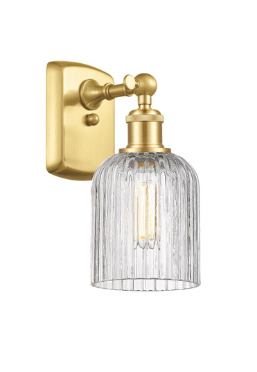 Ballston One Light Wall Sconce in Satin Gold (405|516-1W-SG-G559-5CL)