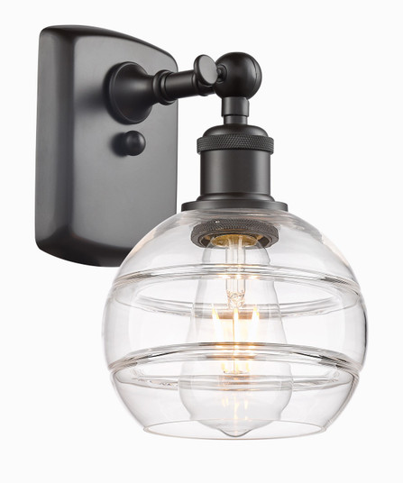 Ballston One Light Wall Sconce in Oil Rubbed Bronze (405|516-1W-OB-G556-6CL)