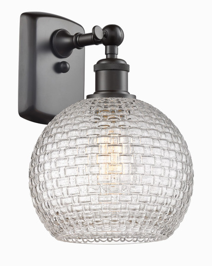 Ballston One Light Wall Sconce in Oil Rubbed Bronze (405|516-1W-OB-G122C-8CL)