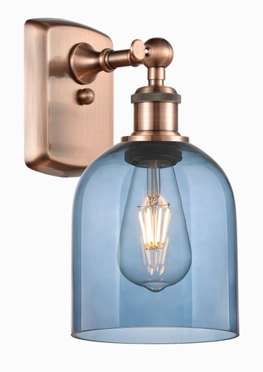 Ballston One Light Wall Sconce in Antique Copper (405|516-1W-AC-G558-6BL)