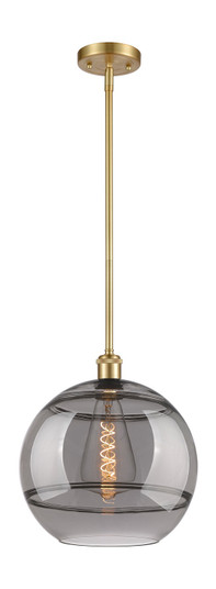 Ballston One Light Mini Pendant in Satin Gold (405|516-1S-SG-G556-12SM)