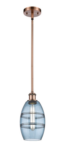 Ballston LED Pendant in Antique Copper (405|516-1S-AC-G557-6BL)