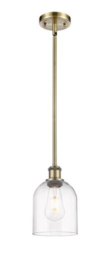 Ballston One Light Mini Pendant in Antique Brass (405|516-1S-AB-G558-6CL)