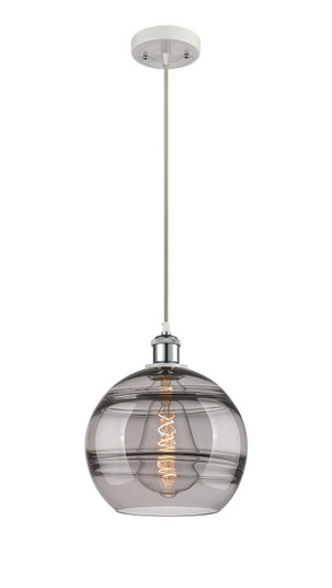 Ballston One Light Mini Pendant in White Polished Chrome (405|516-1P-WPC-G556-10SM)