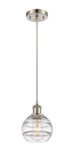 Ballston LED Pendant in Brushed Satin Nickel (405|516-1P-SN-G556-6CL)