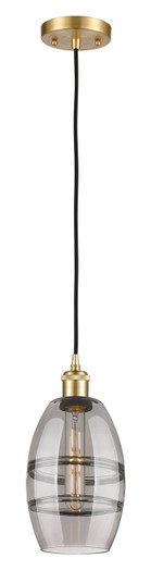 Ballston One Light Mini Pendant in Satin Gold (405|516-1P-SG-G557-6SM)