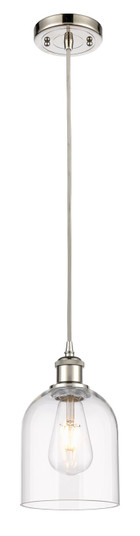 Ballston One Light Mini Pendant in Polished Nickel (405|516-1P-PN-G558-6CL)