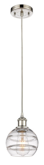 Ballston LED Pendant in Polished Nickel (405|516-1P-PN-G556-6CL)