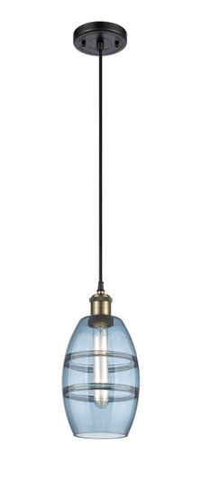 Ballston LED Pendant in Black Antique Brass (405|516-1P-BAB-G557-6BL)