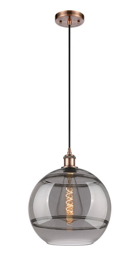 Ballston One Light Mini Pendant in Antique Copper (405|516-1P-AC-G556-12SM)