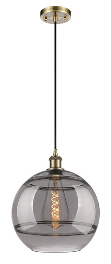 Ballston One Light Mini Pendant in Antique Brass (405|516-1P-AB-G556-12SM)