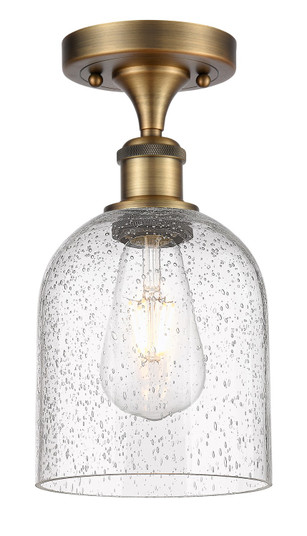 Ballston One Light Semi-Flush Mount in Brushed Brass (405|516-1C-BB-G558-6SDY)
