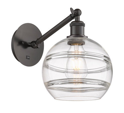Ballston One Light Wall Sconce in Oil Rubbed Bronze (405|317-1W-OB-G556-8CL)