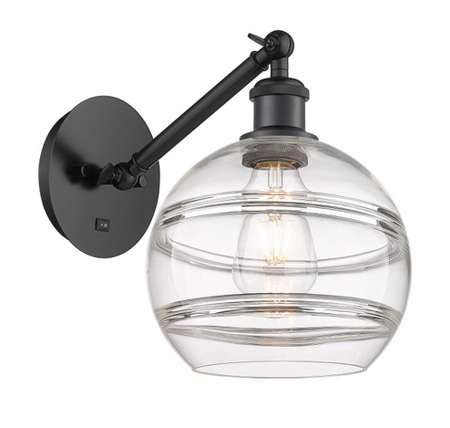 Ballston LED Wall Sconce in Matte Black (405|317-1W-BK-G556-8CL)