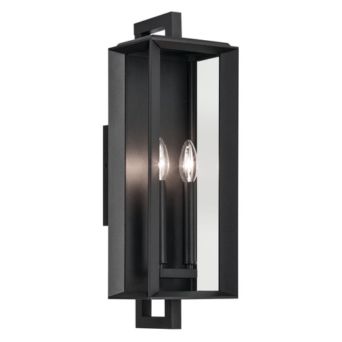 Kroft Two Light Outdoor Wall Mount in Textured Black (12|59132BKT)