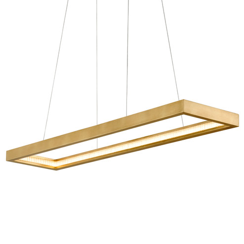 Jasmine LED Linear in Gold Leaf (68|284-51-GL)