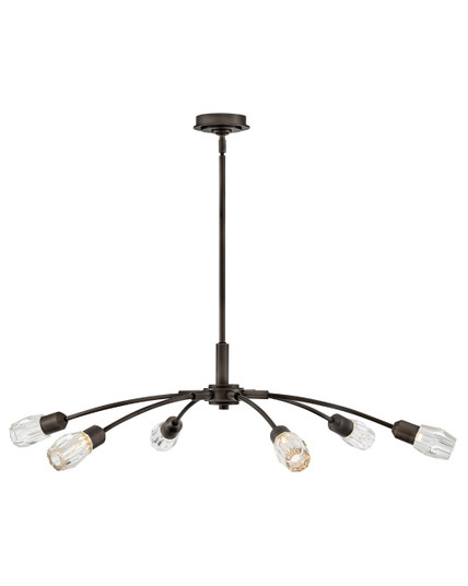 Atera LED Chandelier in Black Oxide (138|FR33326BX)