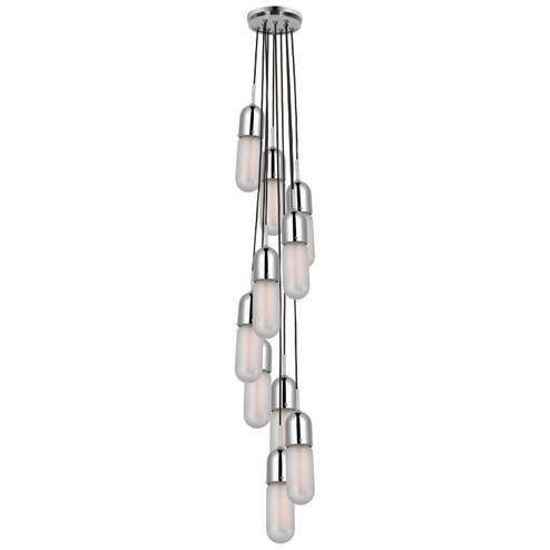 Junio LED Pendant in Polished Nickel (268|TOB 5646PN-FG-10)