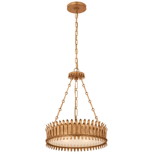 Leslie LED Chandelier in Gilded Iron (268|SK 5205GI-FA)