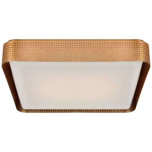 Precision LED Flush Mount in Antique-Burnished Brass (268|KW 4085AB-WG)