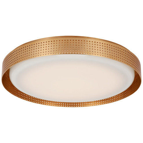 Precision LED Flush Mount in Antique-Burnished Brass (268|KW 4082AB-WG)