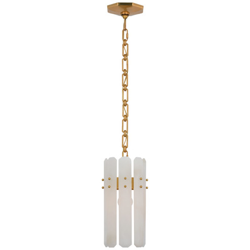 Bonnington One Light Pendant in Hand-Rubbed Antique Brass (268|ARN 5123HAB-ALB)