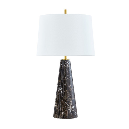 Fanny One Light Table Lamp in Aged Brass (70|L3630-AGB)