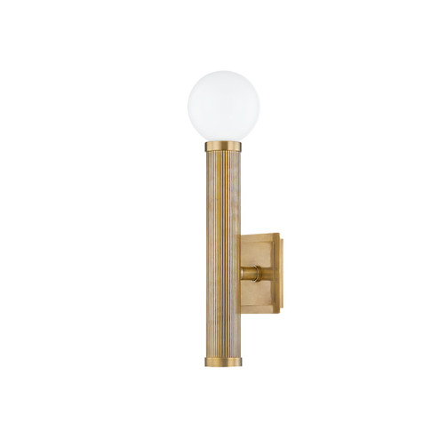 Pienza One Light Wall Sconce in Vintage Brass (68|373-01-VB)