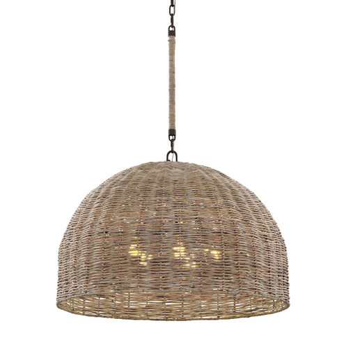Huxley Five Light Chandelier in Tidepool Bronze (67|F6905-TBZ)