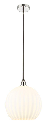 Edison LED Pendant in Polished Nickel (405|616-1S-PN-G1217-14WV)