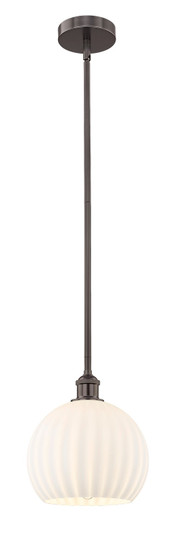 Edison One Light Mini Pendant in Oil Rubbed Bronze (405|616-1S-OB-G1217-10WV)