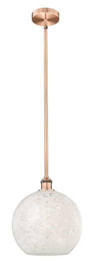Edison One Light Mini Pendant in Antique Copper (405|616-1S-AC-G1216-12WM)