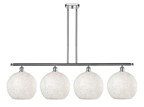 Ballston Four Light Island Pendant in Polished Chrome (405|516-4I-PC-G1216-12WM)