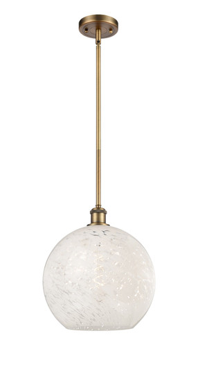 Ballston One Light Mini Pendant in Brushed Brass (405|516-1S-BB-G1216-12WM)