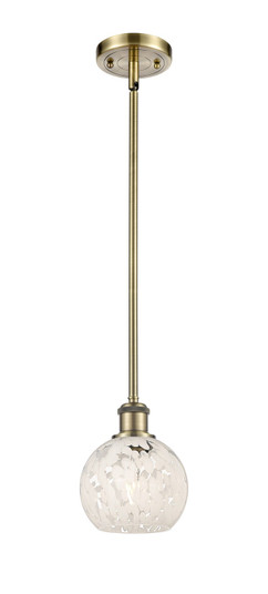 Ballston LED Mini Pendant in Antique Brass (405|516-1S-AB-G1216-6WM)