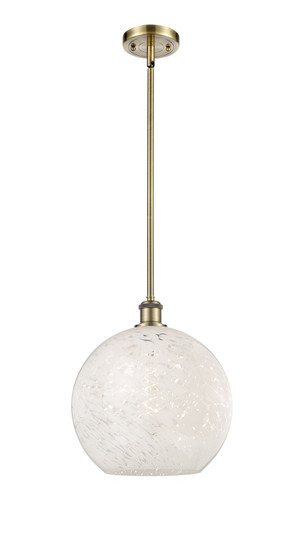 Ballston One Light Mini Pendant in Antique Brass (405|516-1S-AB-G1216-12WM)