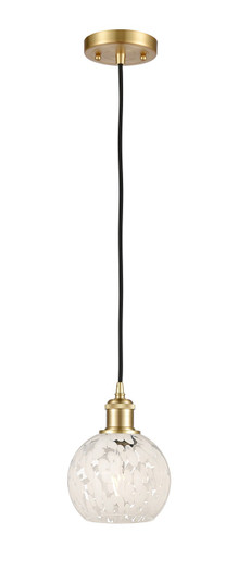 Ballston LED Mini Pendant in Satin Gold (405|516-1P-SG-G1216-6WM)