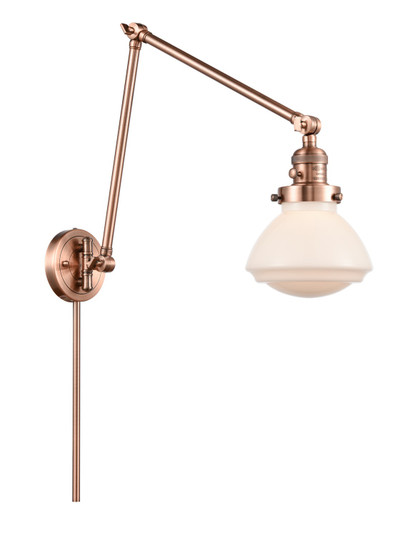 Franklin Restoration LED Swing Arm Lamp in Antique Copper (405|238-AC-G321)
