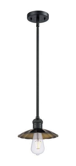 Franklin Restoration One Light Mini Pendant in Matte Black (405|201S-BK-M17-BK)