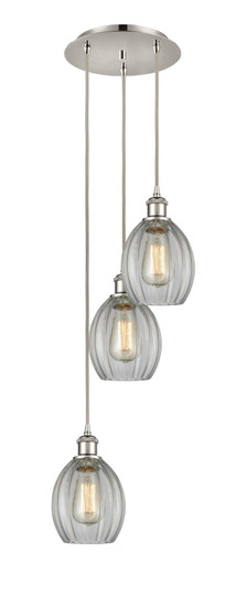 Ballston LED Pendant in Polished Nickel (405|113B-3P-PN-G82)