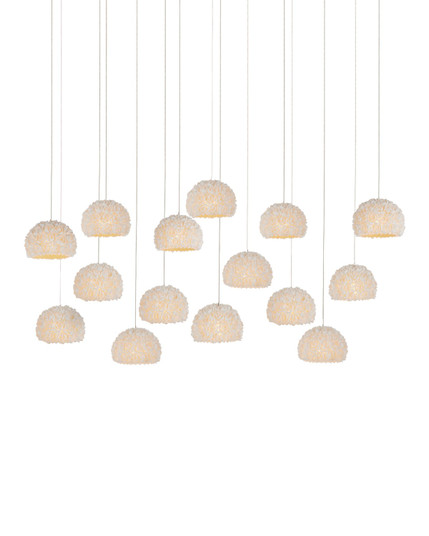 Virtu 15 Light Pendant in Natural/Silver (142|9000-1181)