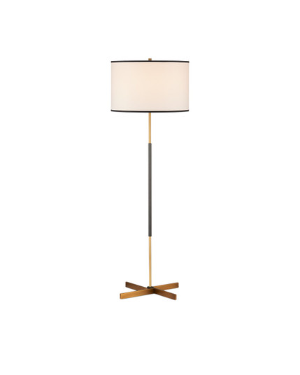 Willoughby One Light Floor Lamp in Brass/Oil Rubbed Bronze (142|8000-0149)