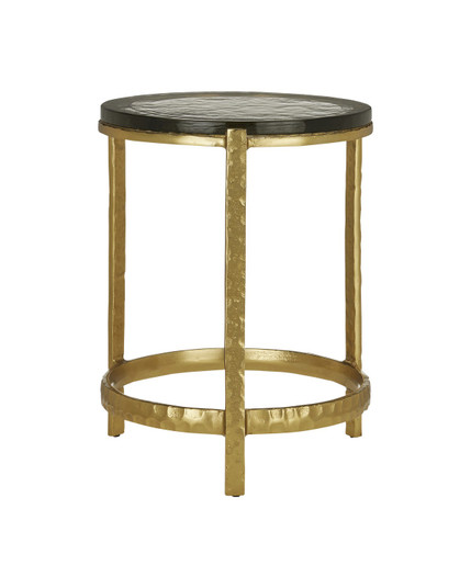 Acea Accent Table in Gold/Clear (142|4000-0156)